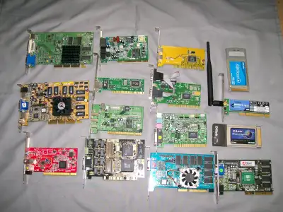 Router, Wireless Adapter and Video Cards, View more