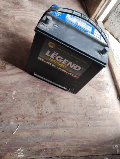 Napa legend import vehicle battery asking 100$ firm call or text 5064791596 for more info
