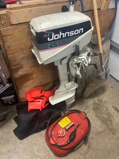 Runs great comes with tank short shaft motor