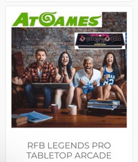 Atgames legends pro arcade console