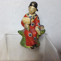 Antique Chinese Clay Figurine