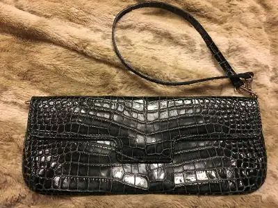 Clutch Bag Leather Made in Italy Brand New never used, View more