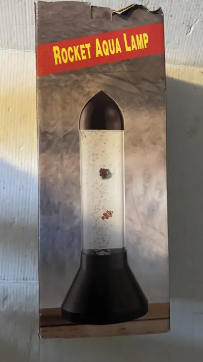 Rocket Aqua Lamp, View more