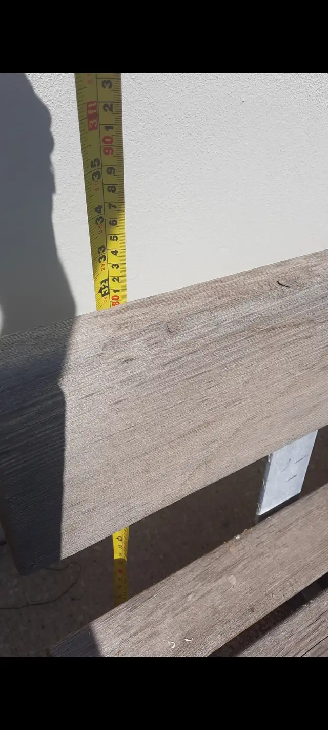 Concrete bench with backrest in Patio & Garden Furniture in Mississauga / Peel Region - Image 8