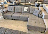 Big Family? Big Comfort: 4 Seater L-Sofa + Free Delivery London Ontario Preview