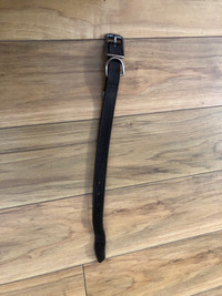 Used leather dog collar Small