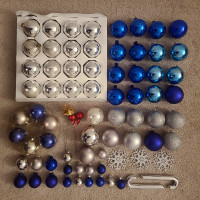 Christmas tree balls decorations, ornaments - New Year Xmas