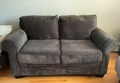 Grey Loveseat, View more