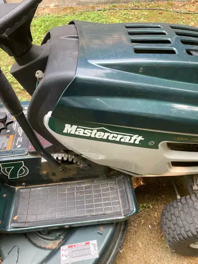 Mastercraft 18hp 42 inch cut riding mower, View more