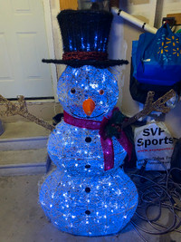 Lit-Up Snowman