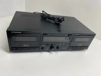 Pioneer  CT-W530R Stereo Dual Cassette Deck Recorder, View more