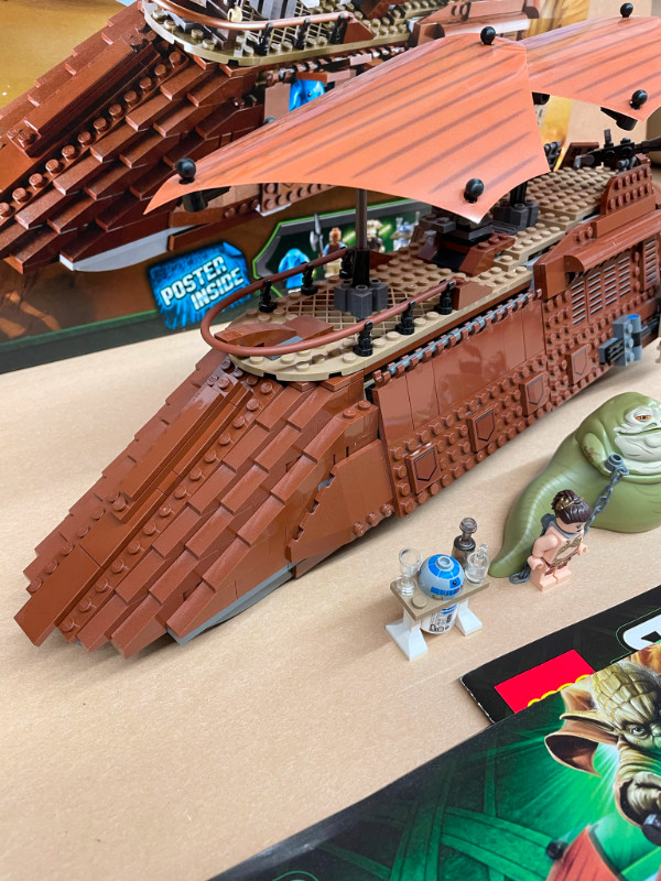 LEGO Star Wars 75020 Jabba's Sail Barge 6 Minifigures 850 Pieces in Toys & Games in Regina - Image 3
