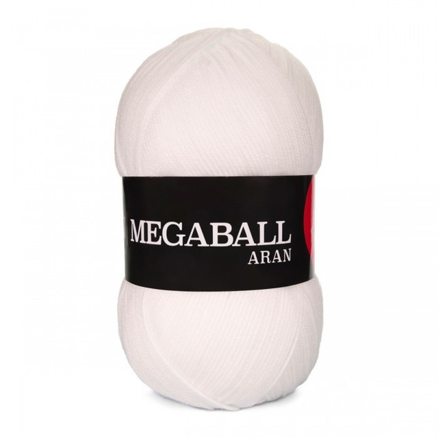 YARN!! White Mega Ball Aran (medium weight) in Hobbies & Crafts in Whitehorse
