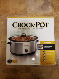 Crock-Pot 7 Qt. Slow Cooker, SCV700SS-033
