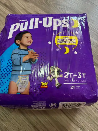 Pull ups nighttime kids enfants 2-3T , View more