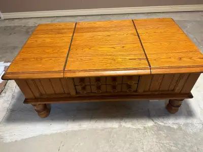 Coffee table and end tables, View more