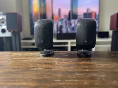 B&W Bowers and Wilkins M1 Speakers (Black), View more