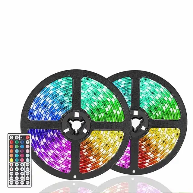 NEW 5M RGB LED Strip Lights - USB Powered, Remote Control