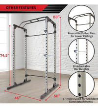 Olympic Cage Home Gym System – Multifunction Squat Rack