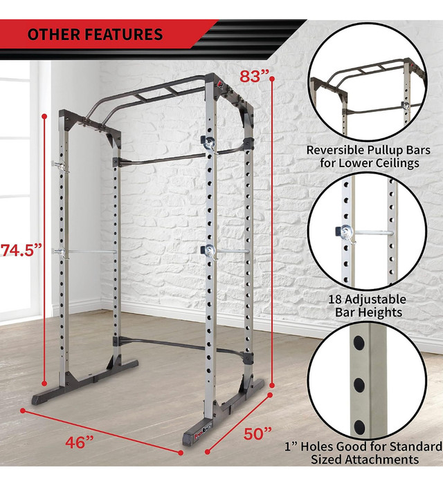 Olympic Cage Home Gym System – Multifunction Squat Rack in Exercise Equipment in Hamilton