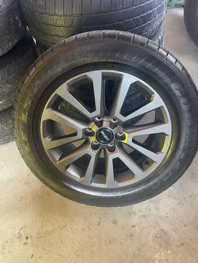 275/55/20 Fast Rims with Goodyear Eagle LS-2. Sierra/Silverado/Ram. 6x139.7 Bolt Patteren. 433Mhz Se...