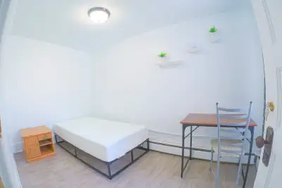 Cozy furnished room available in a well-maintained shared 4 bedroom apartment in the west side. Perf...