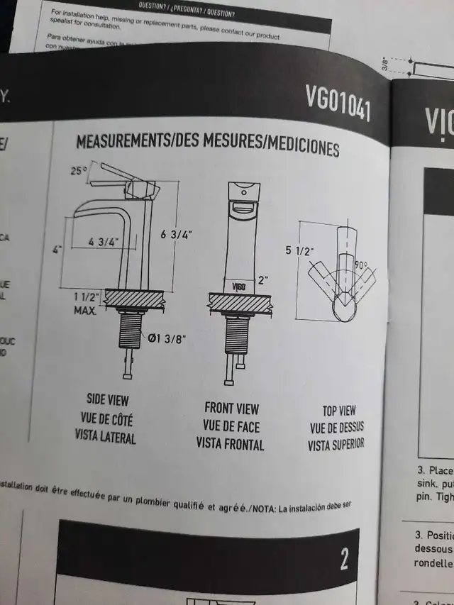 ens. neuf robinet pour salle de bain in Bathwares in Gatineau - Image 8