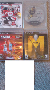 PS3 Games $5 for all 4