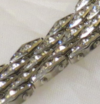 STUNNING sterling SILVER 23 gram bracelet $100. MIDLAND