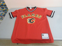 Calgary Flames Shirt Size Youth Large 14-16