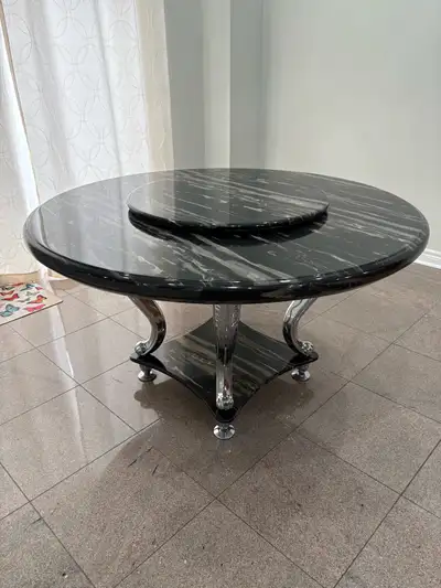 Marble dining table, View more