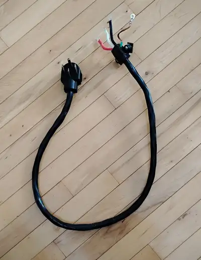 Power cord for cooking range, View more