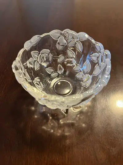 Waltherglas Georgina Frosted Rose Candy Dish, View more