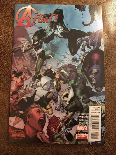 A-Force #5 2015Avengers Secret Wars Marvel Comics BENNETT VF/NM., View more