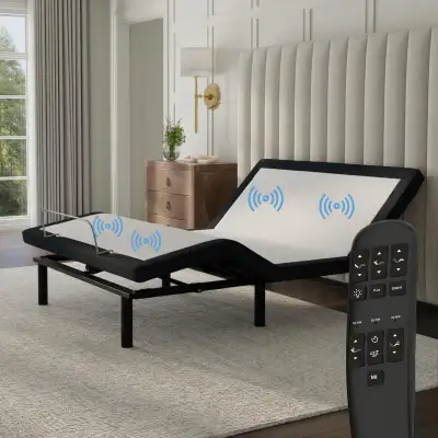 Brand new Remote Control Adjustable Queen Sized Box Spring/Frame, View more