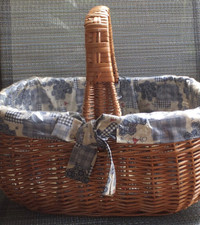 HOME DISPLAY  - MARKET  SHOPPING WICKER  BASKET  GERMANY