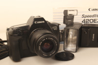 Canon EOS 650 35mm SLR Film Camera with EF 35-80mm lens