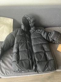 Roots down jacket 90% goose down, 10% feature