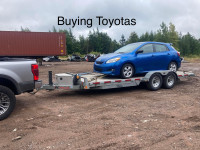Buying Toyotas for parts