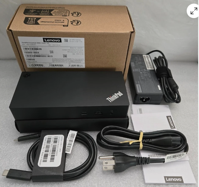 Lenovo Thinkpad Universal USB-C Dock station, View more
