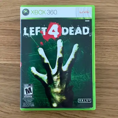 Left 4 Dead XBOX 360 VALVE XBOX 360 Game game is tested and working Pickup in Bowmanville near Hwy 2...