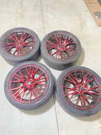 17” Aftermarket alloy wheels