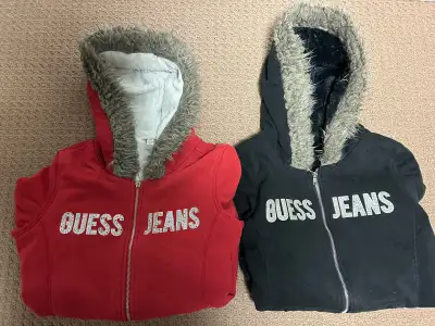 Hoodie Guess Jacket Sweater Size Large Clean smoke free $15 EACH Clean Smoke Free