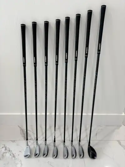 Cobra T-Rail Left hand Golf Club irons, View more