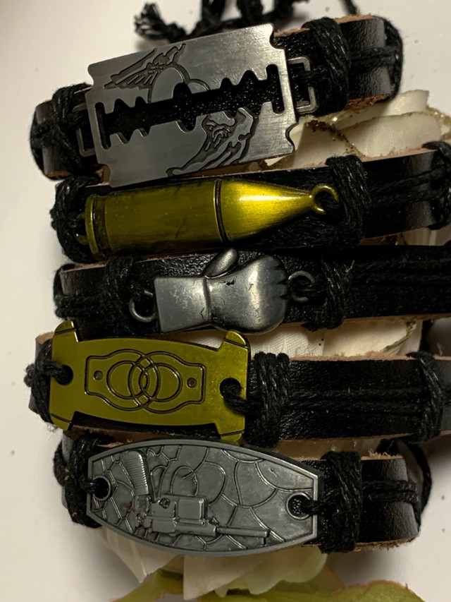 Leather Men’s Bracelets Super Sale in Men's in Sudbury