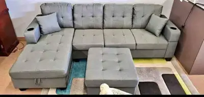 Brand new Reversibe Sectional Free Delivery, View more