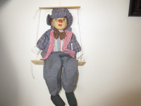 Vintage Marionette Doll Clown