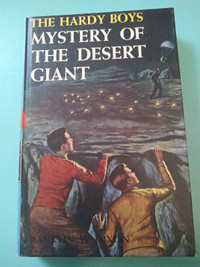 The Hardy boys book #40 mystery of the desert giant like new 