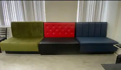We are a direct manufacturer of custom restaurant booths and banquette seating. Best price in the ma...