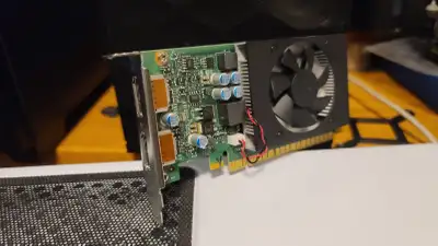 lot of 3, Nvidia GeForce GT730 2GB LP Graphics Card for $20 each, View more